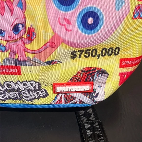 Sprayground Colorful Graphic Kids Backpack